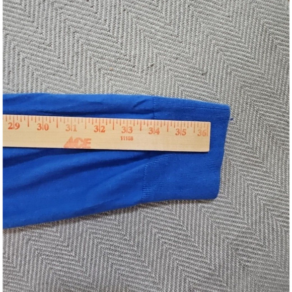 Banana Republic Men's Sweater XL Blue V Neck Knit Silk Cashmere Pullover Luxury - Picture 13 of 16